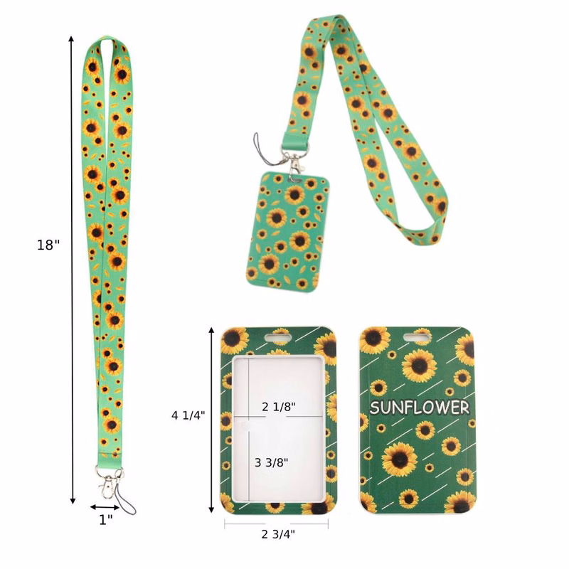 Full-Color Lanyard & Badge Holder Set