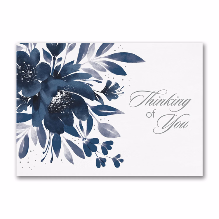 Midnight Thoughts Sympathy Card