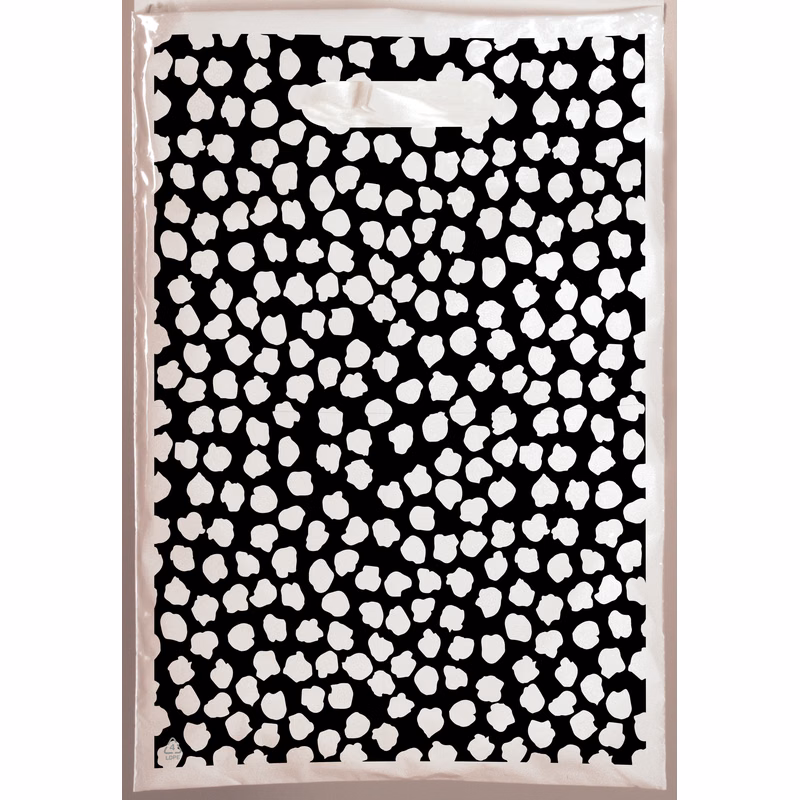 Playful Patterns Predesigned Plastic Bag (12" x 15")