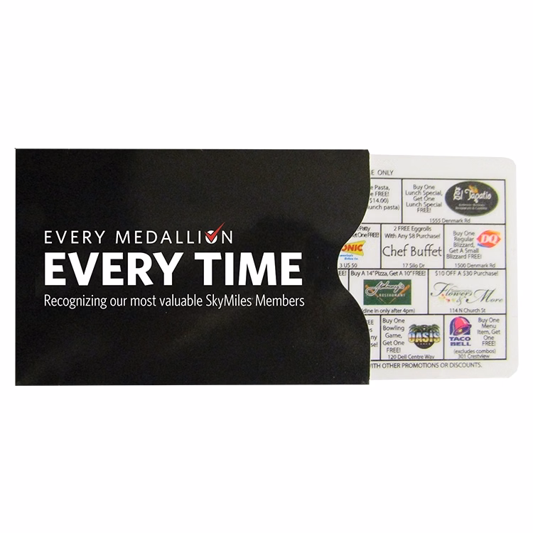 3 3/8" x 2 1/4" - Chipboard Sleeve for credit card