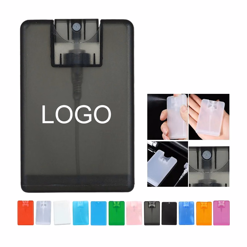 Hand Sanitizer Spray 20ml in Card Shape, Customizable for Promotions