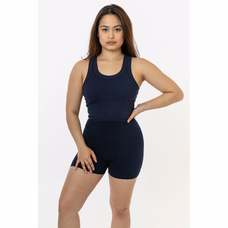 BABY RIB SPORTY CROP TANK