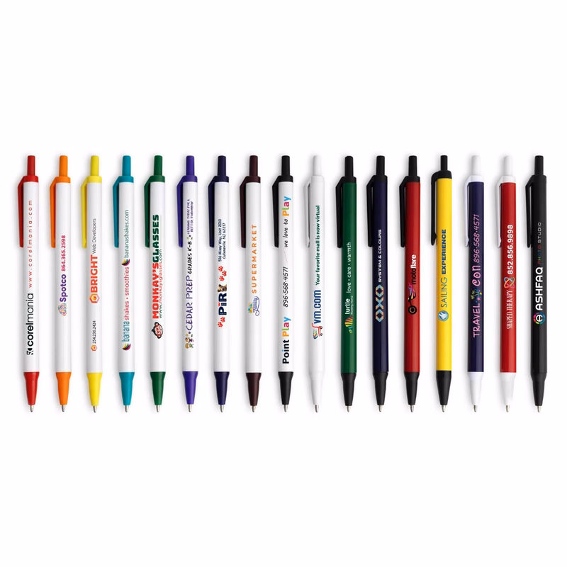 Small Batch -Amber Stick Click Pen