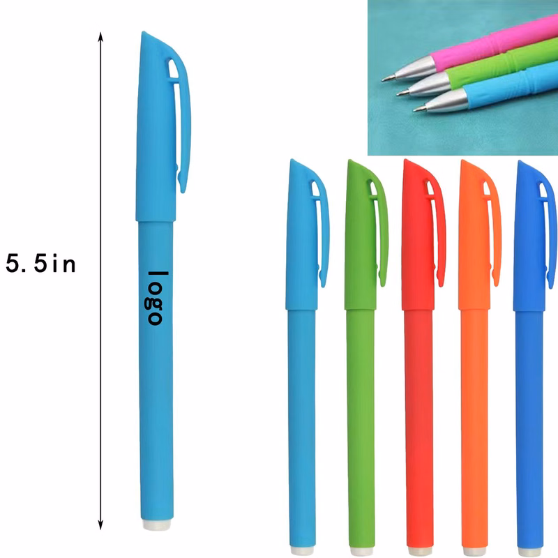 Brand Promotion Matte Spray Coated Gel Pen