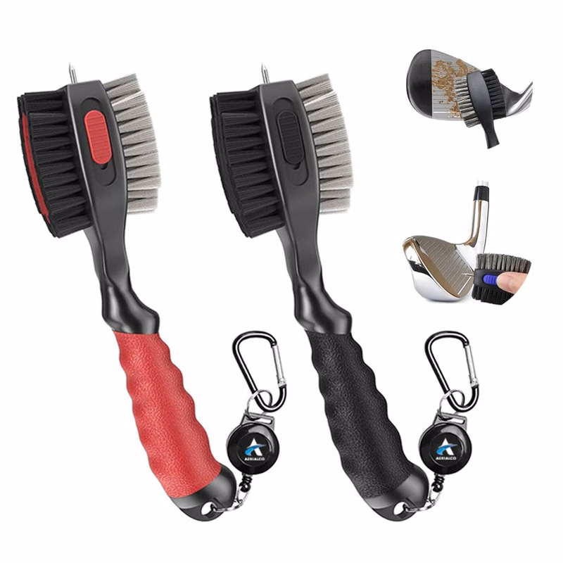 Retractable Golf Brush Cleaning Tool Brush