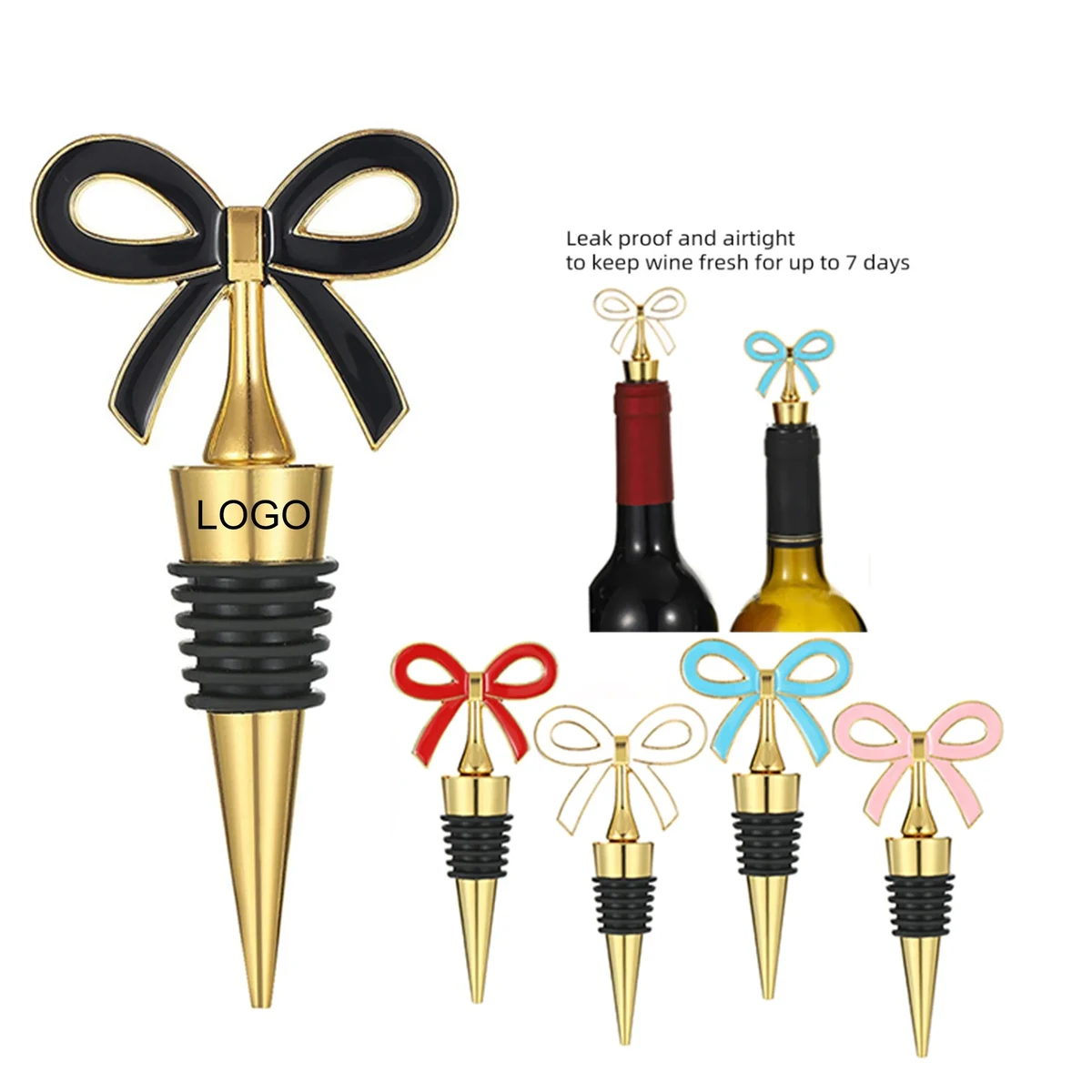 Creative Wine Bottle Stopper Silicone Seal 1