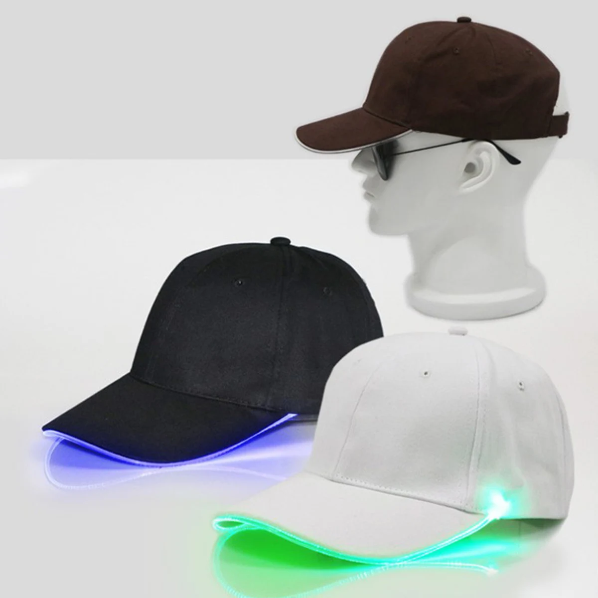 Creative Led Light Up Baseball Cap 1