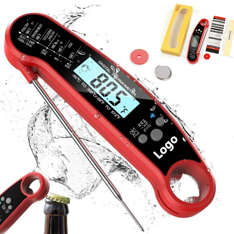 Instant Read Food Thermometer Waterproof 1