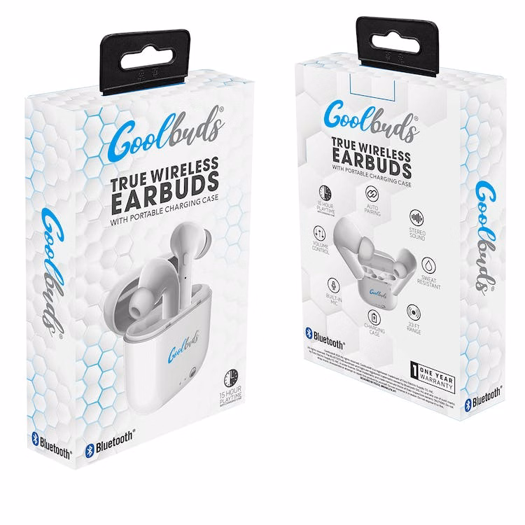 Coolbuds Wireless Earbuds - White