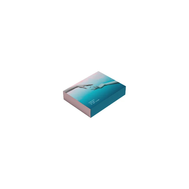6" x 5" x 1.5" E-Flute Fold Above Box 1