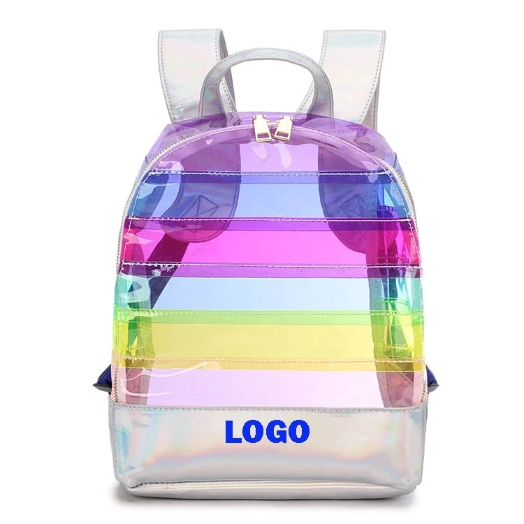 Multicolor Rainbow Mini Backpacks 1