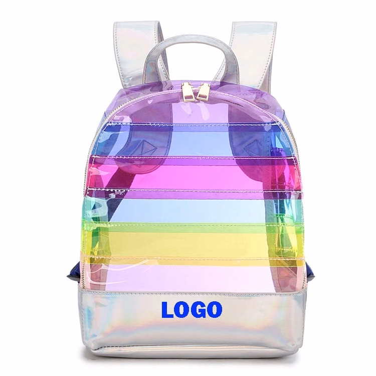 Multicolor Rainbow Mini Backpacks