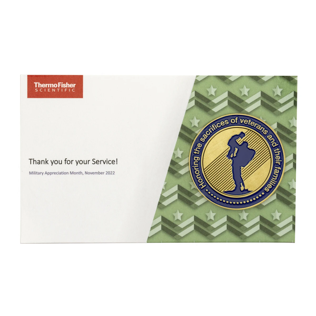 Custom Challenge Coin Presentation Cards 1