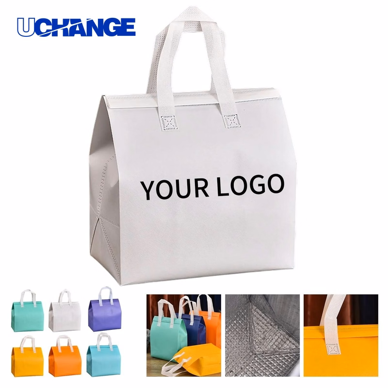 Aluminum Foil Cooler Tote Bag Carrier for Commutes