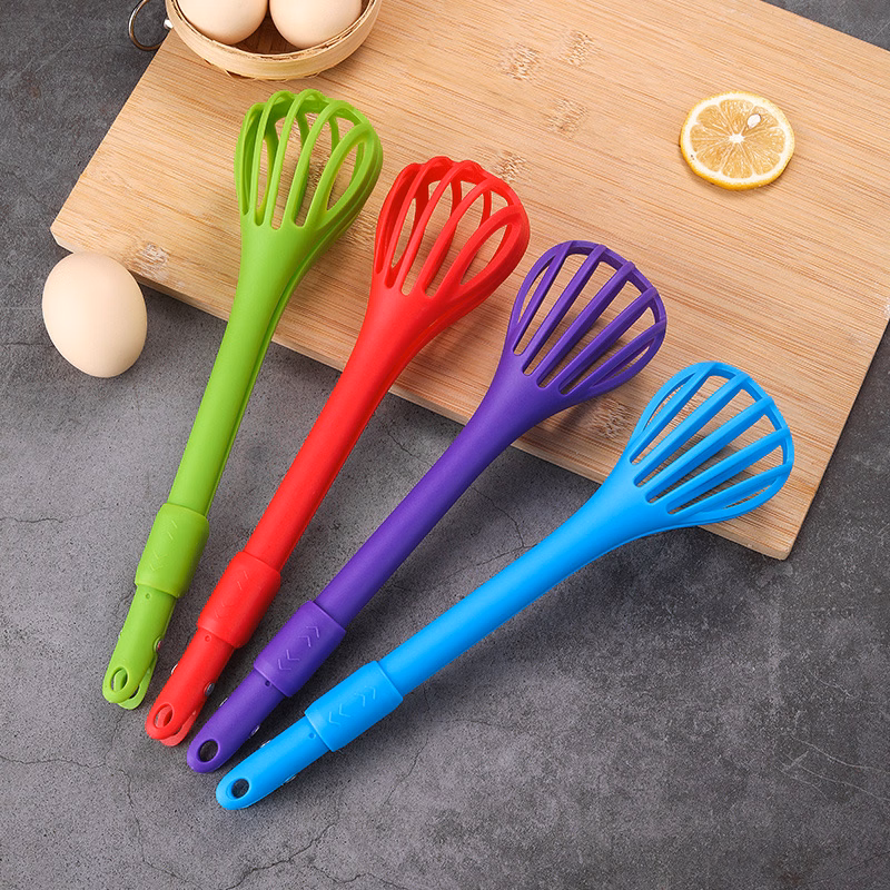 Multi Functional Plastic Whisk Tong