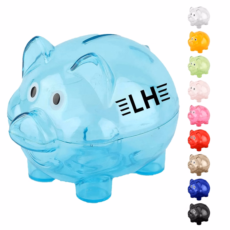 Clear Piggy Bank