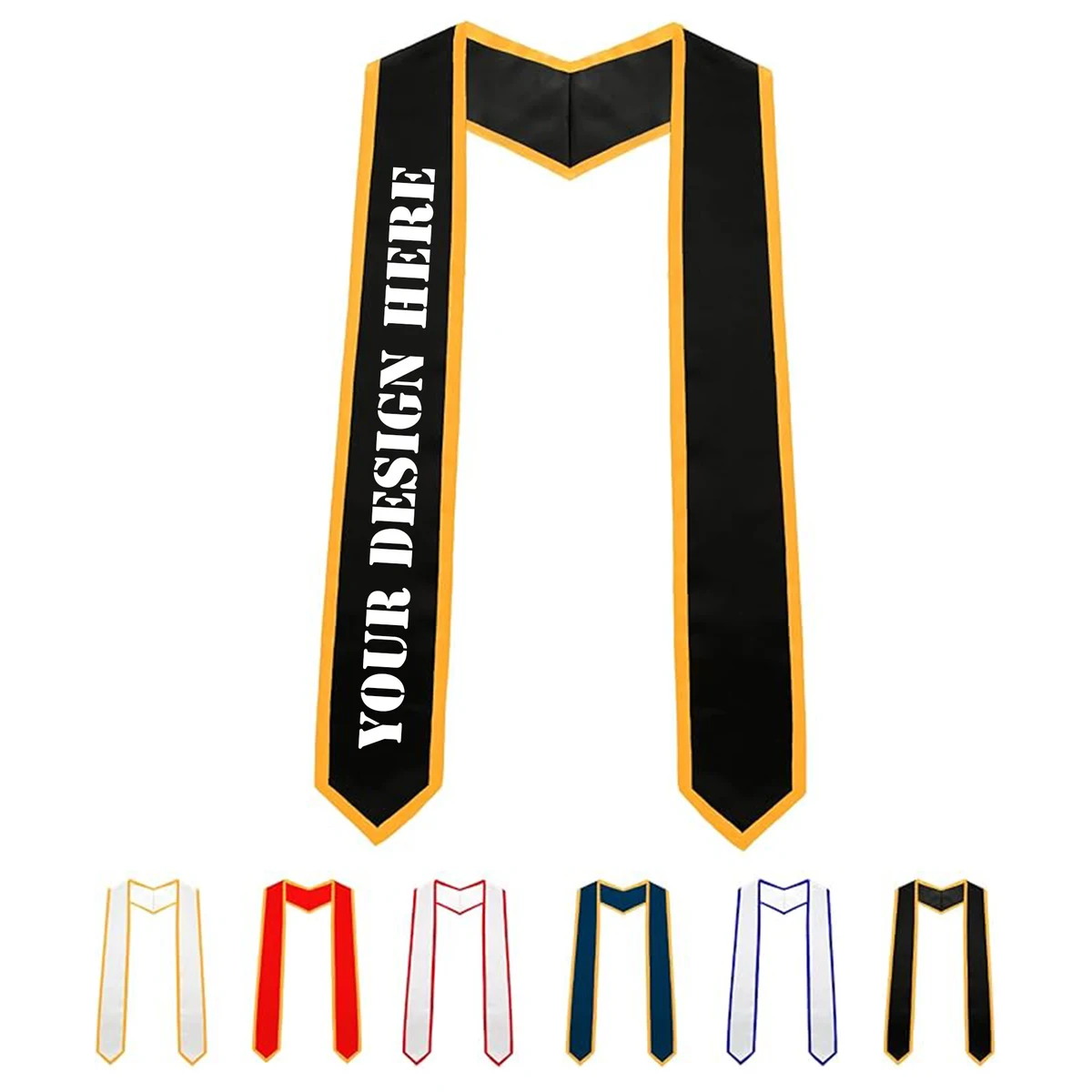 MOQ 50pcs Graduation Stoles 1
