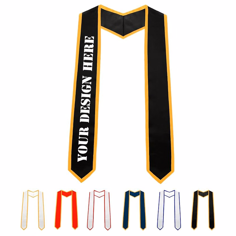 MOQ 50pcs Graduation Stoles