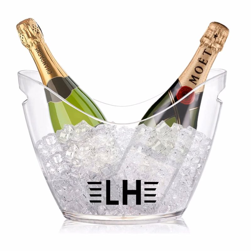 140 OZ Clear Acrylic Wine Champagne Ice Bucket