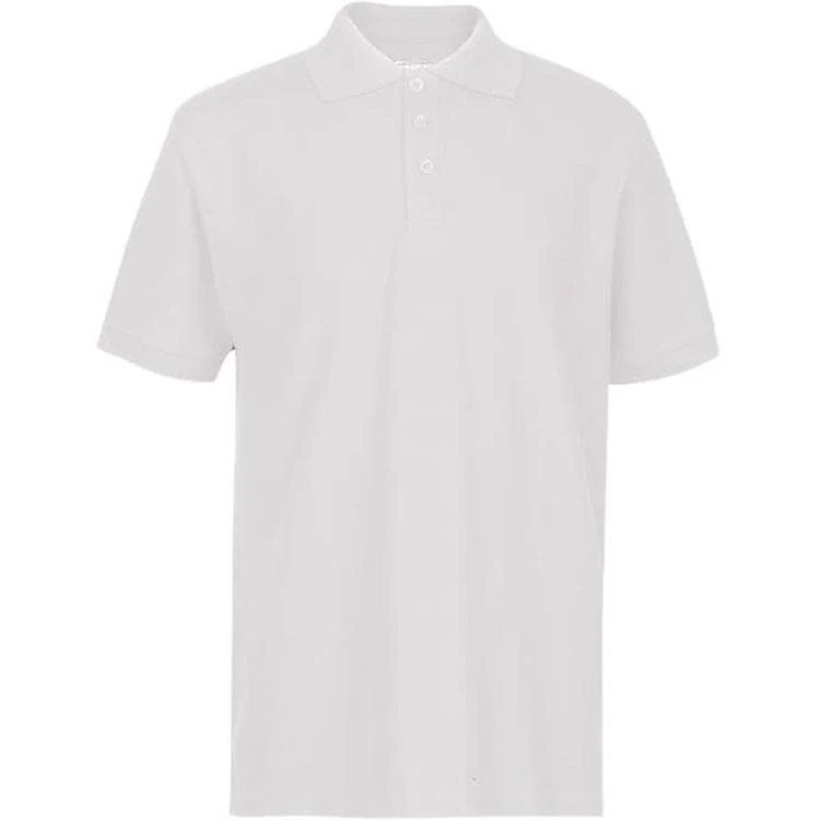 Youth Polo Shirts - White Size 14/16 (L) 1