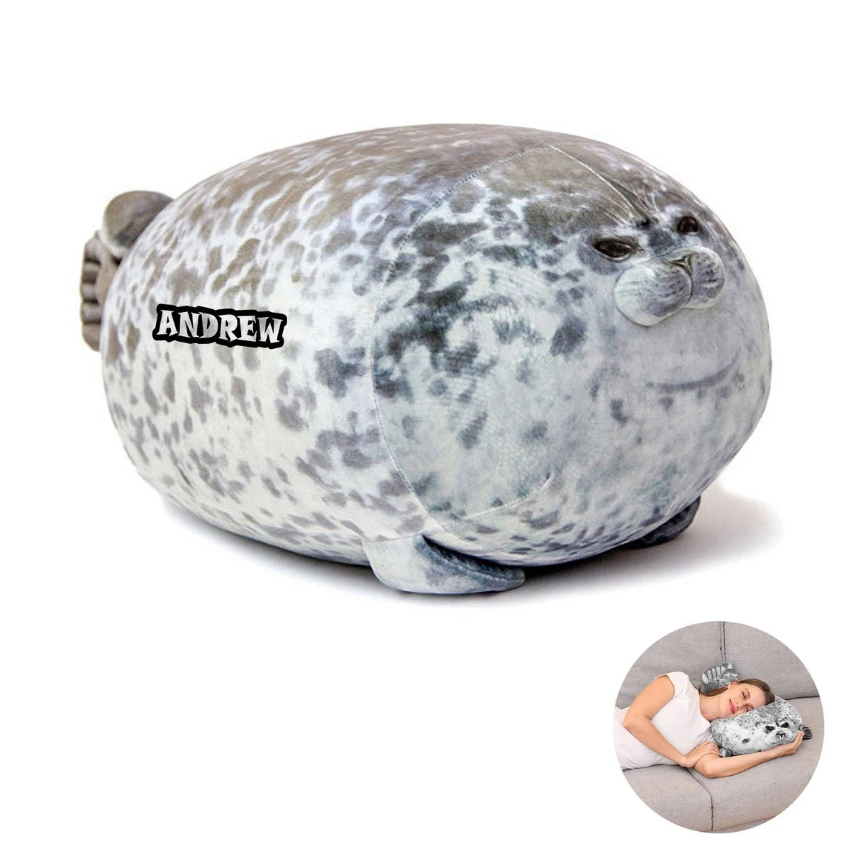 Cute Soft Seal Plush Pillow Cushion 1