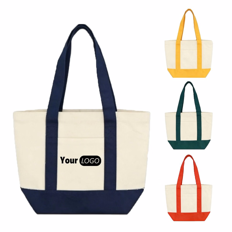Colorful Handbag Patchwork Canvas