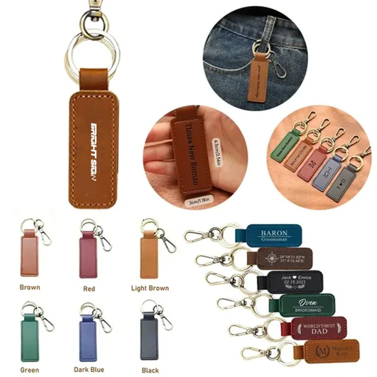 PU Leather Keychain 1