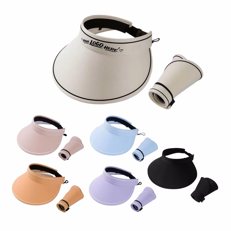 Lightweight UPF50+ Sun Visor with Adjustable Strap