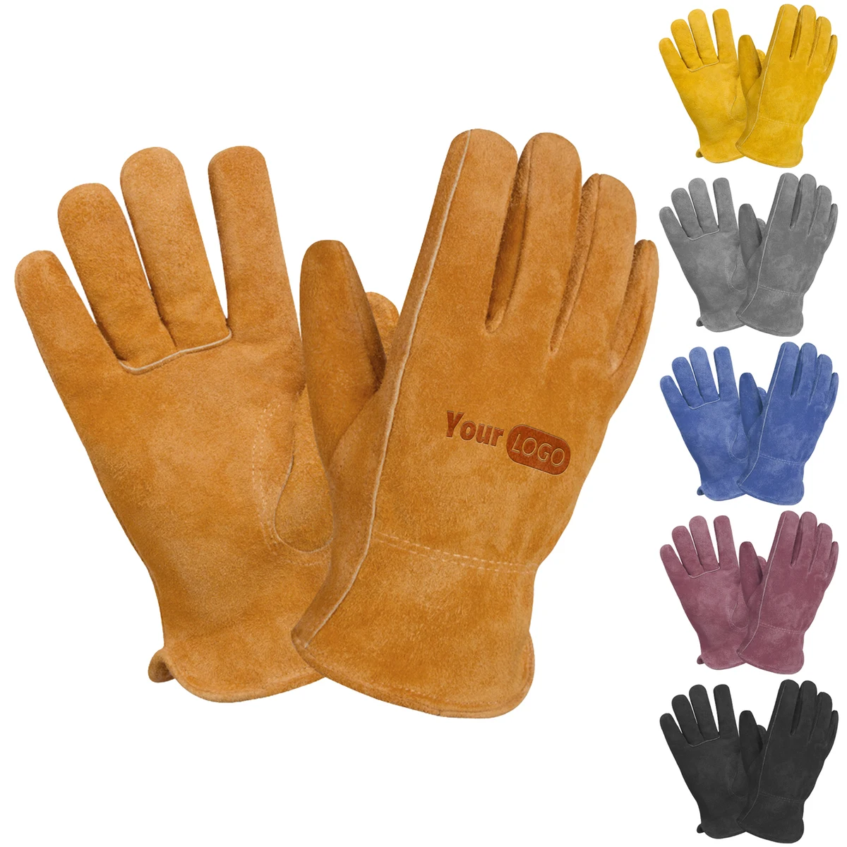 Cowhide High Temperature And Heat-Resistant Gloves 1