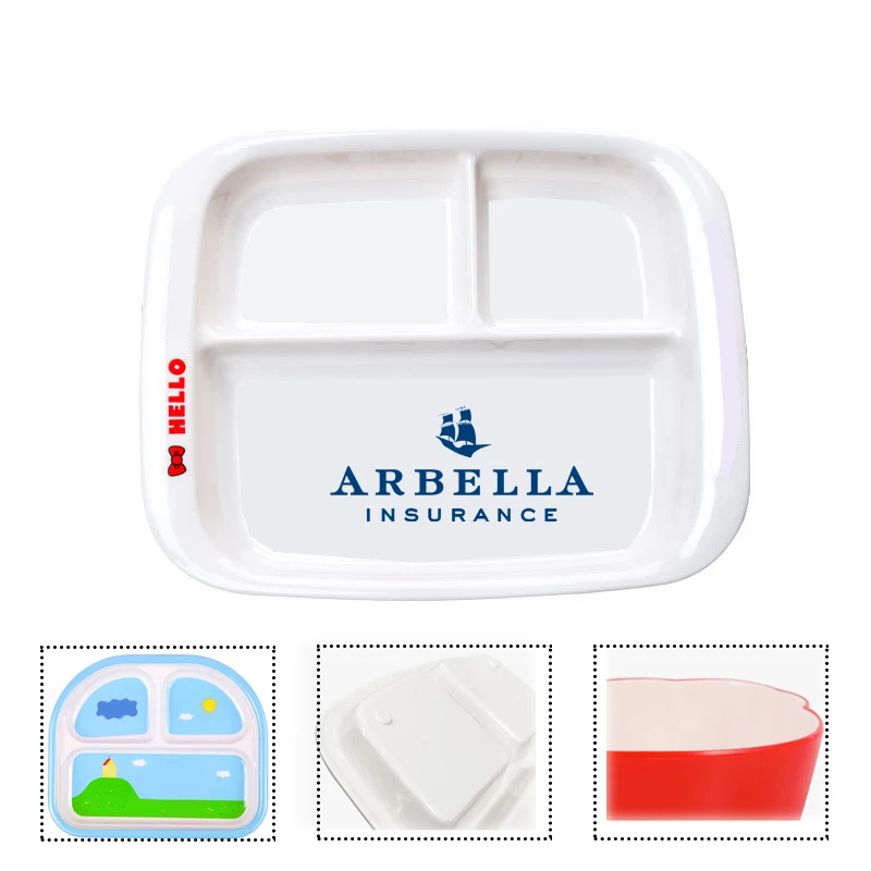 Melamine Dinner Plate with Handle 1