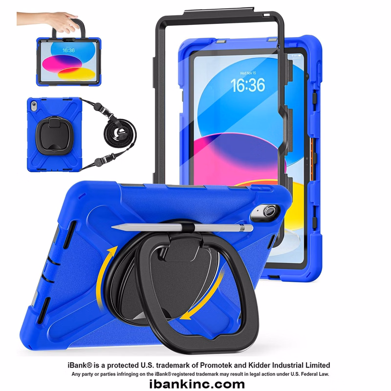 iBank ® Shockproof Case for iPad Air 11 M3/M2 (2025/2024), 5th/4th 10.9