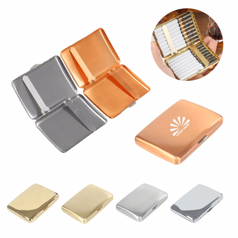 Portable Metal Moisture-proof Cigarette Case