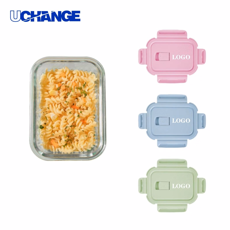 Heat-Resistant Glass Lunch Container Organizer