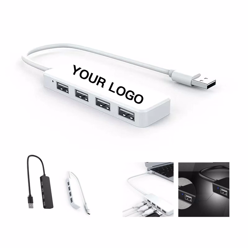 USB 2.0 Hub with Four Inputs for Daily Use