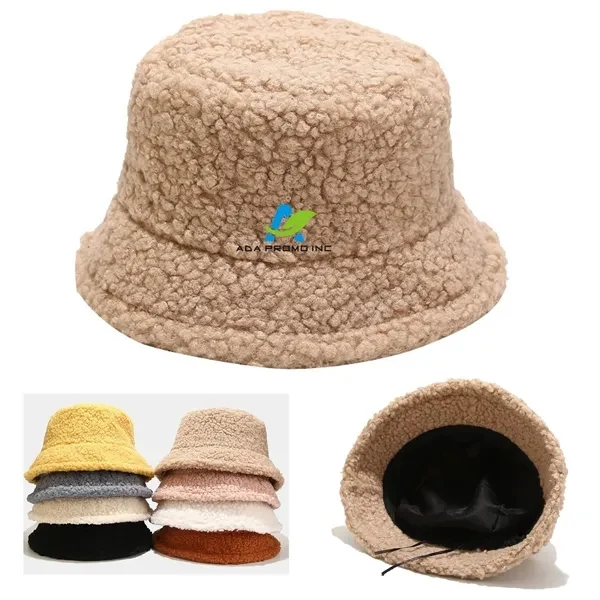 Cozyb Fur Women's Winter Bucket Hat 1