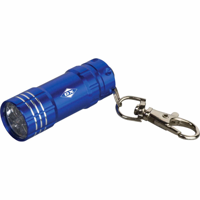 Junction Metal Flashlight with Key Tag