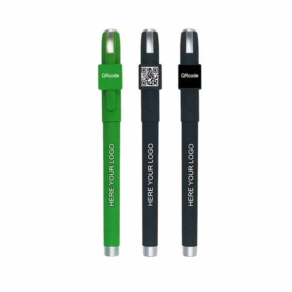 Custom Metal QR Code Pen 5.43 inch — Professional Ballpoint Digital Marketing Tool