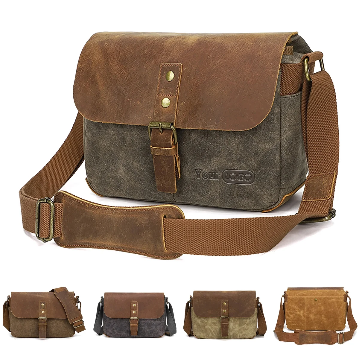 Canvas Waterproof Camera Bag 1