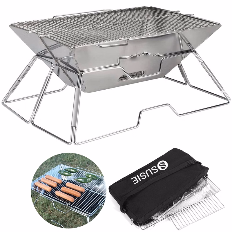 Portable Camping Charcoal Grill