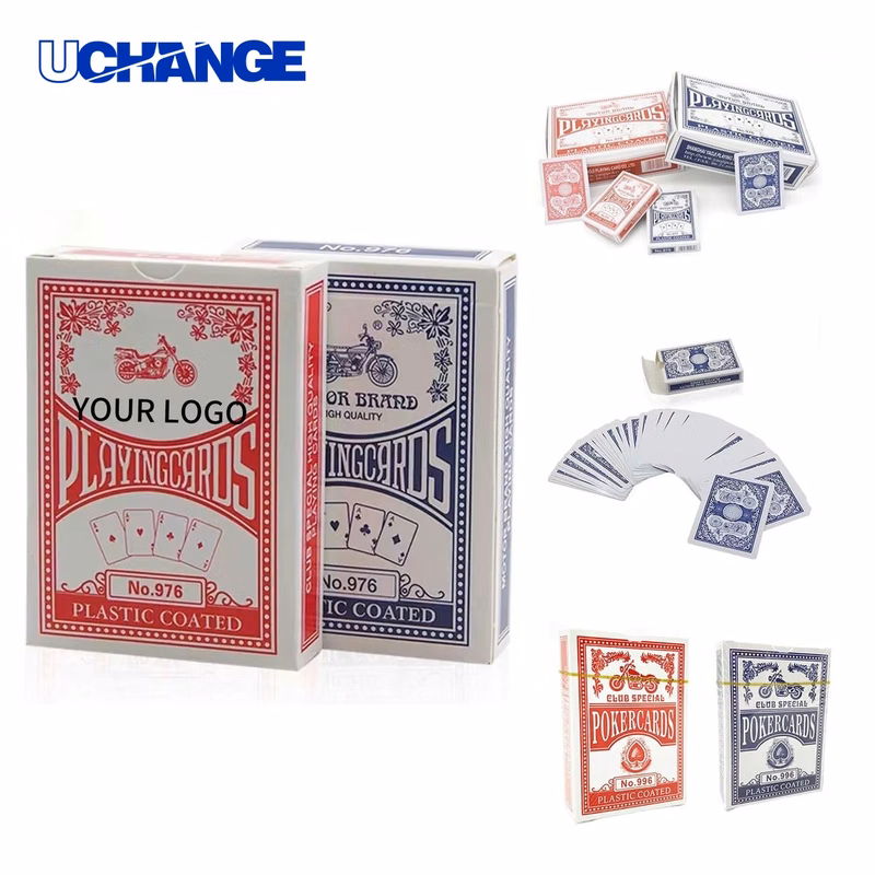 Paper Poker Playing Cards Deck 52 Cards