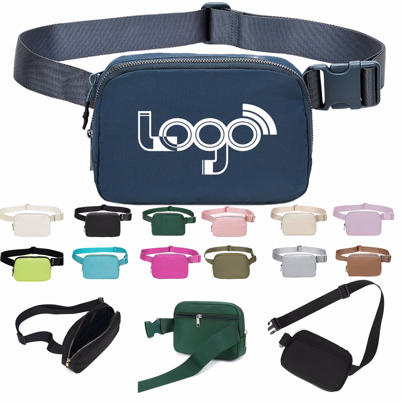 Waterproof Nylon Crossbody and Waist Bag