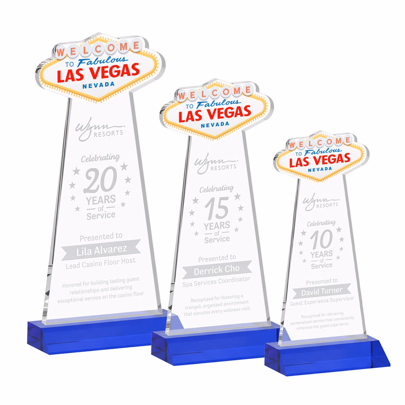 Las Vegas Award - Blue