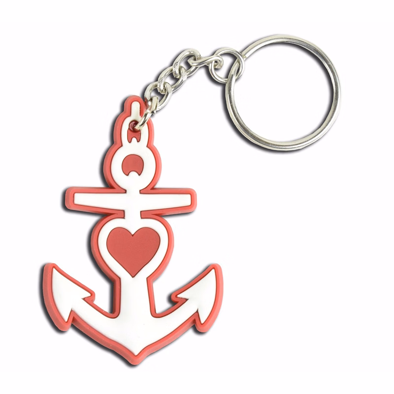 1.5 inch 3-D PVC KEY TAGS