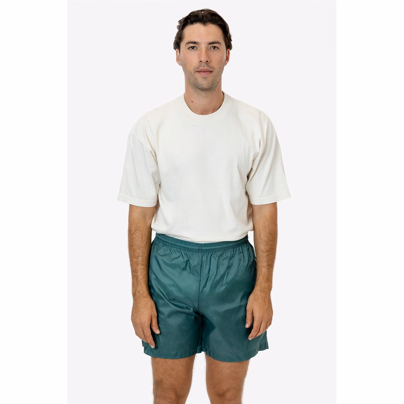 NYLON TAFFETA WIDE SHORTS