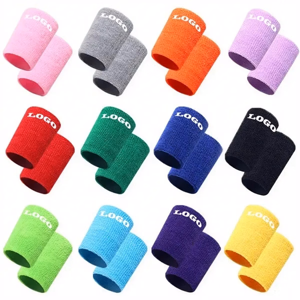 Custom Moisture Wicking Athletic Wristband 3.15 Inch — Sport & Fitness Essential