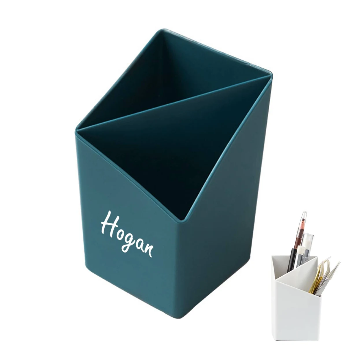 Plastic Multi-function Compartment Pen Holder Storage Box 1