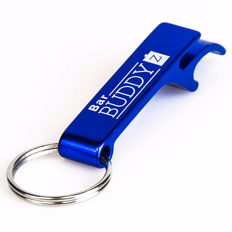 Custom Logo Aluminum Bottle/Can Opener Key Ring