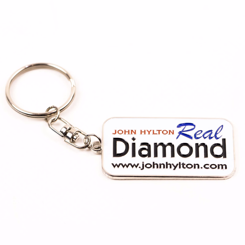 Soft Enamel Iron Key Chain