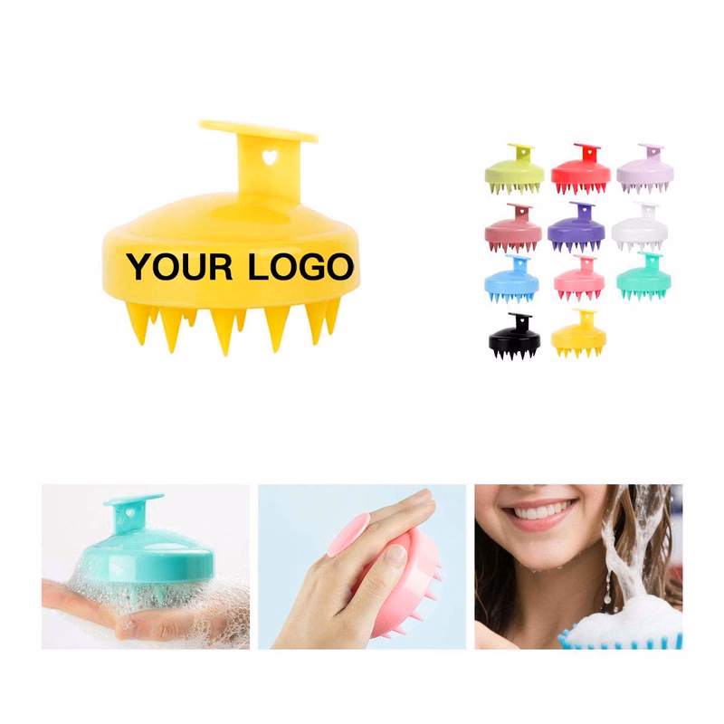 Portable Silicone Massage Brush for Hair Wash
