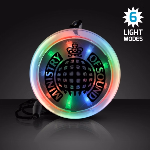 Light-up infinity tunnel necklace